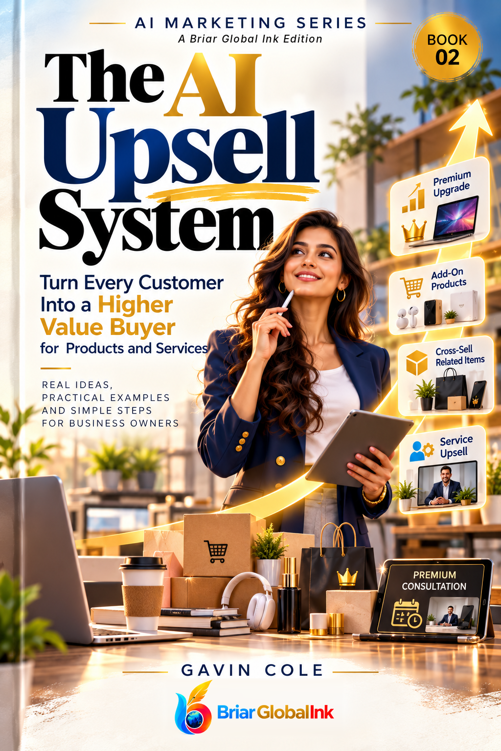Cover of The AI Upsell System